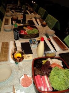 Japoński wieczór w Izumi sushi