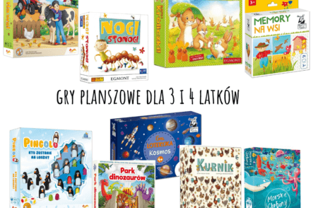gry planszowe dla 3 i 4 latka
