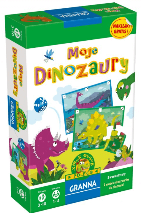 gry planszowe o dinozaurach