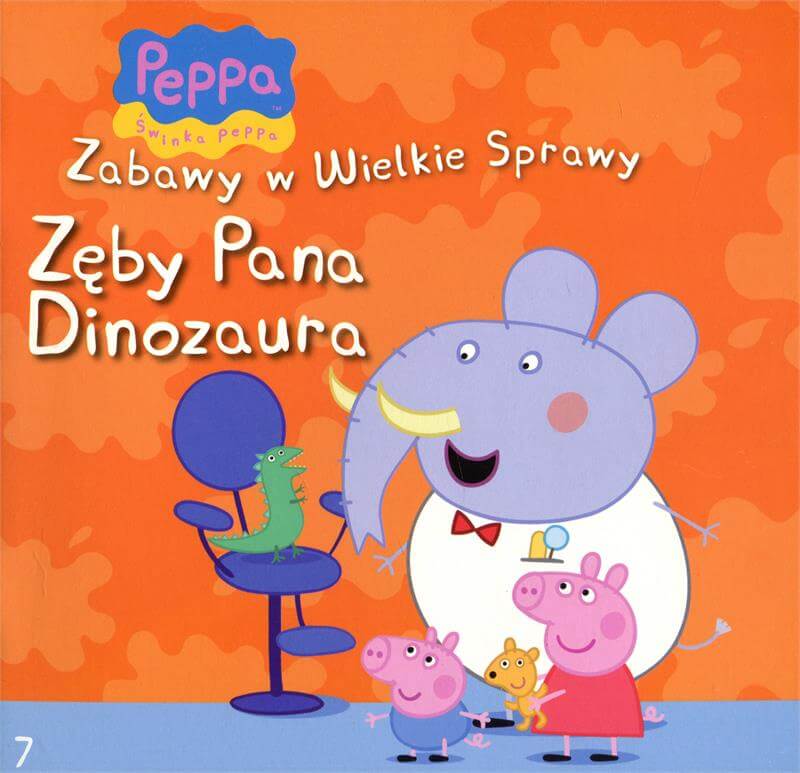 zeby pana dinozaura peppa