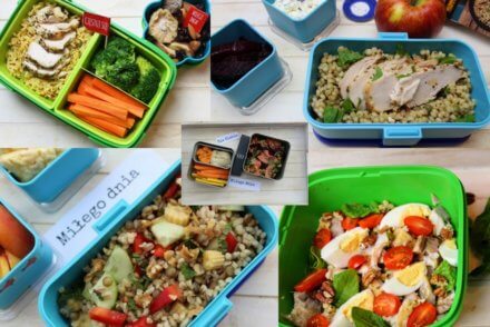 przepisy na lunchbox z kaszą do pracy, szkoły