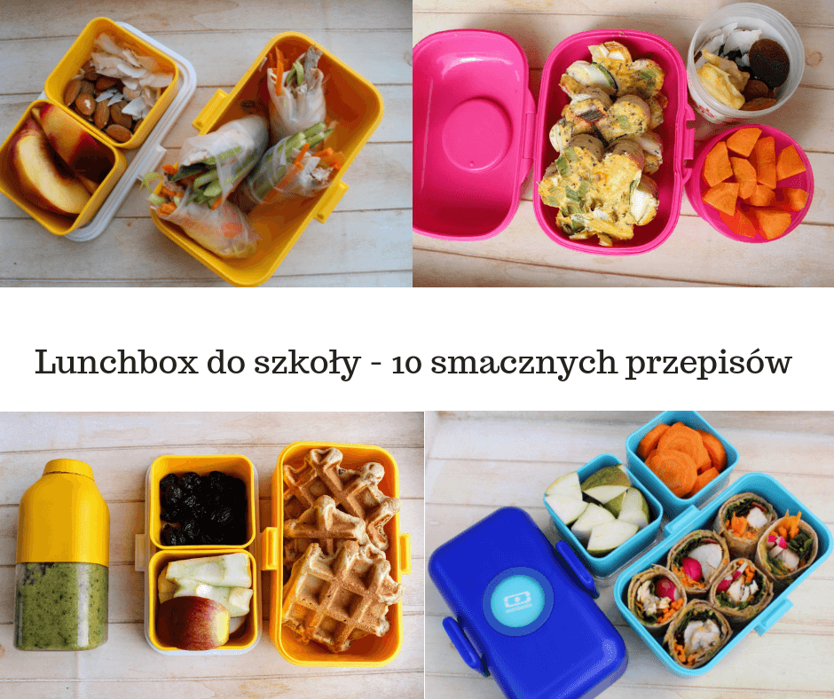 przepis na pudełko śniadaniowe do szkoły, lunchbox dla dziecka