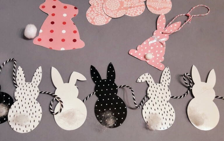 Papierowe ozdoby wielkanocne DIY - Blog Matczyne Fanaberie