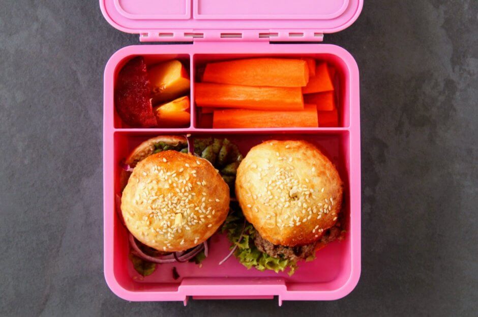 lunchbox burger dla dziecka