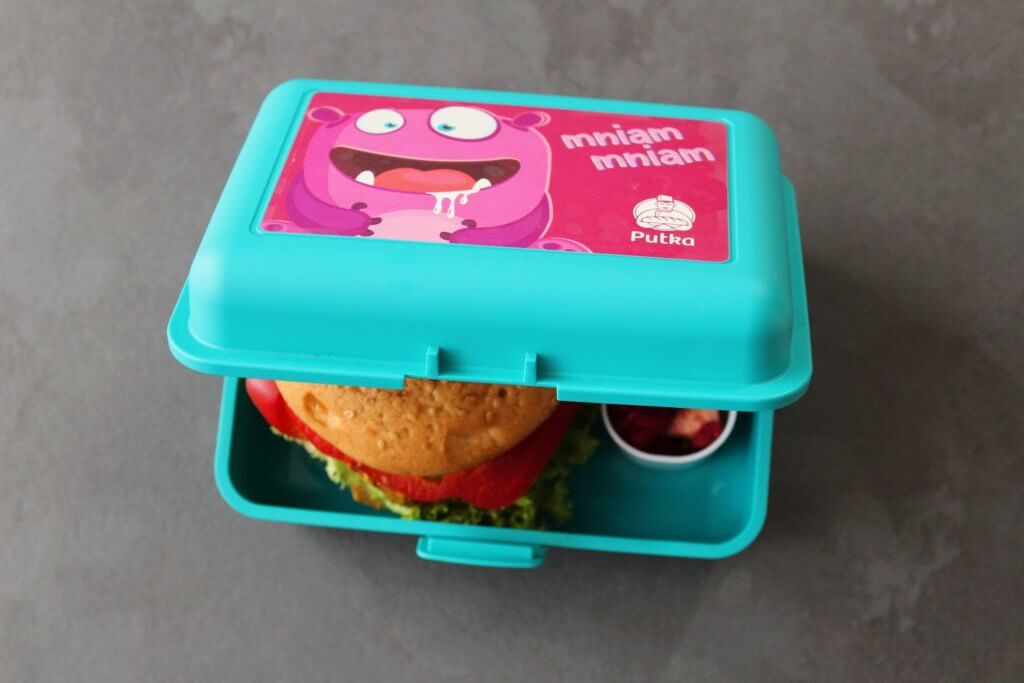 Lunchbox do szkoły bez glutenu śniadanie putka