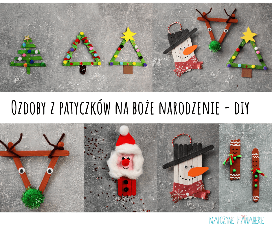 somewhere snorkel driver Ozdoby z patyczków na Boże Narodzenie - DIY - Blog Matczyne Fanaberie