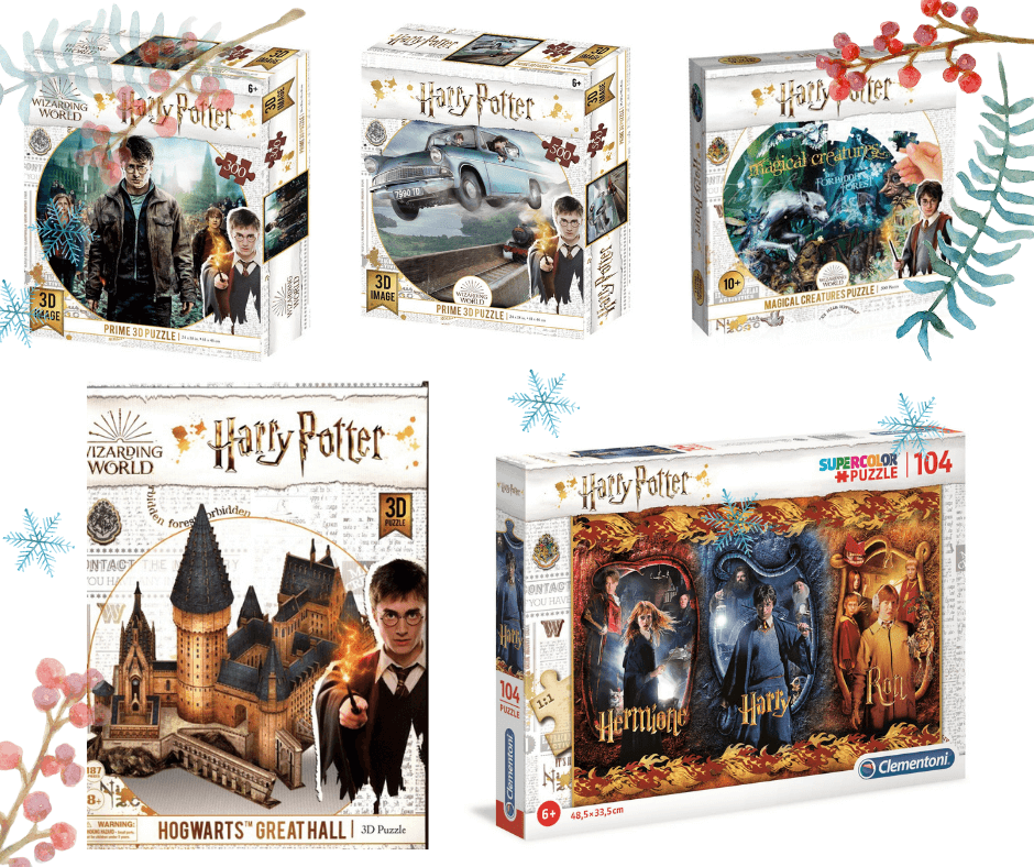 puzzle i gry Harry Potter