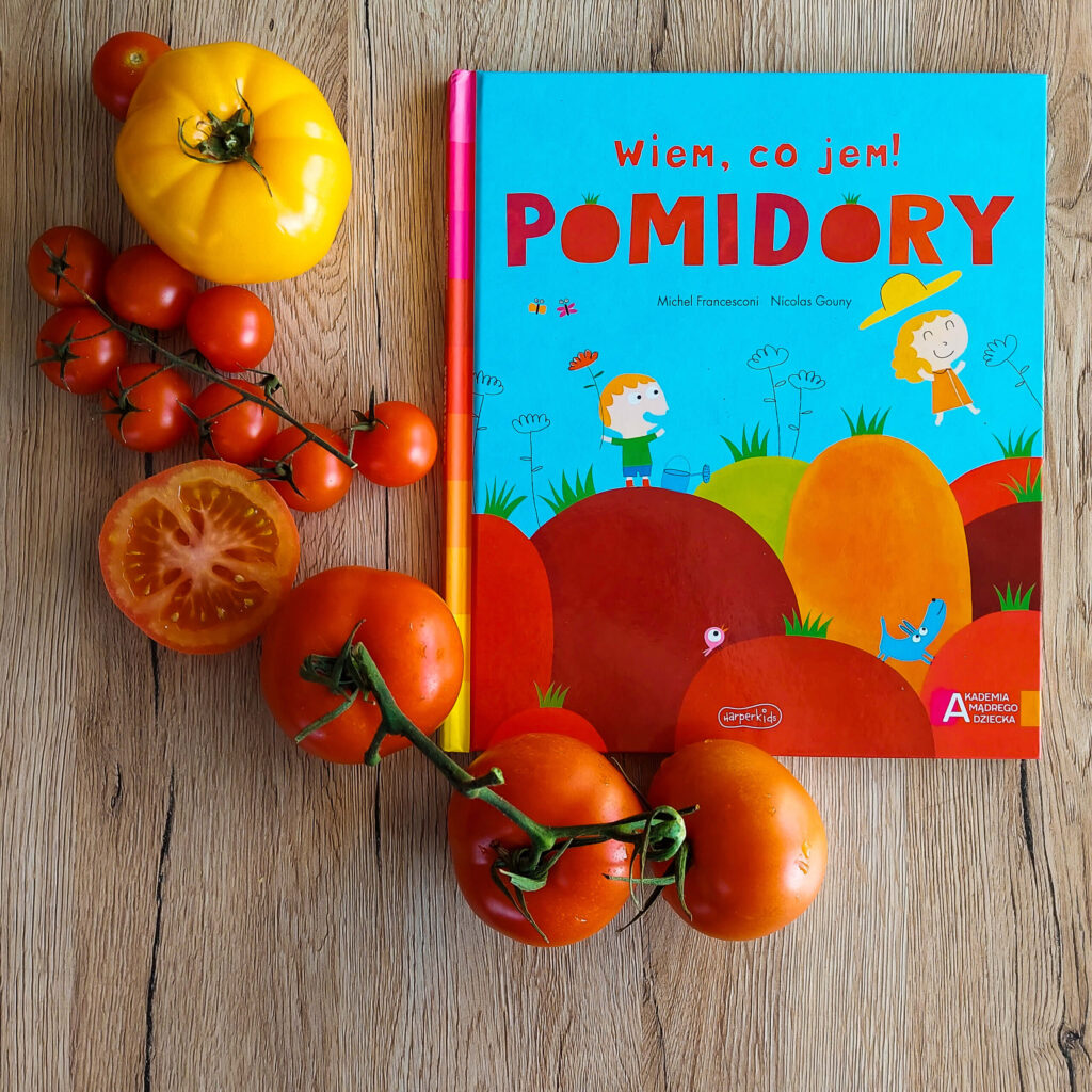 Jak zachęcić dziecko do jedzenia warzyw? 6 warzywa dla dzieci wiem co jem pomidory scaled