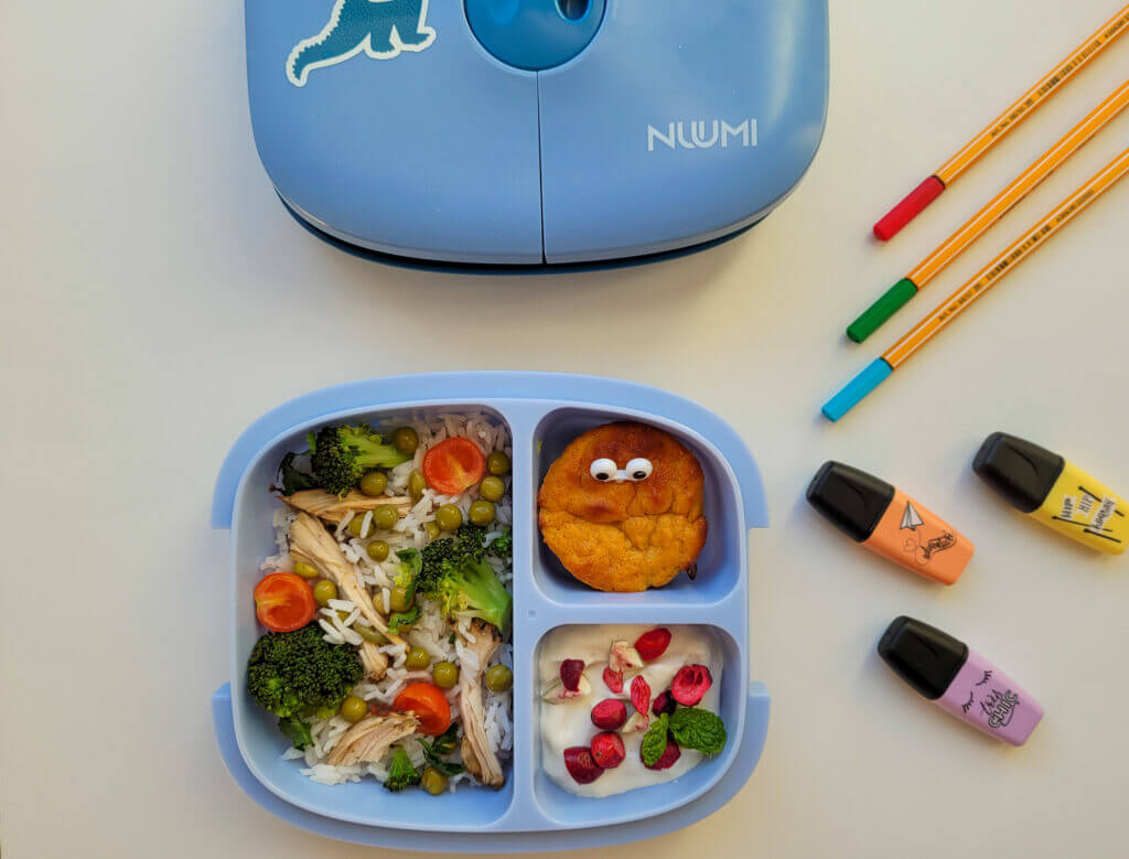 NUUMI szczelny lunchbox z naklejkami 6 szczelna śniadaniówka nuumi