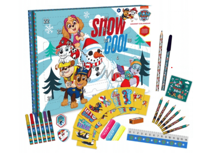 plastyczny Kalendarz adwentowy dla dzieci