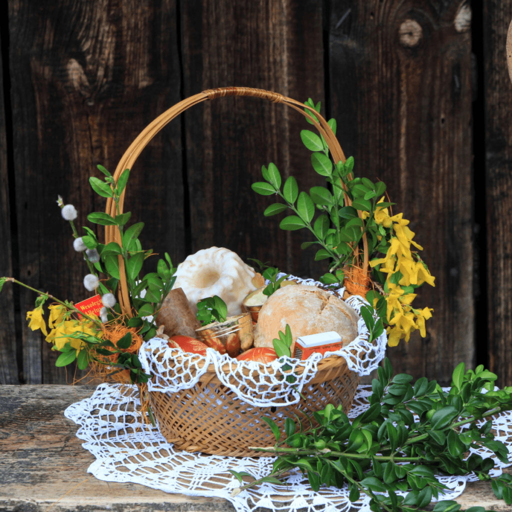 koszyczek wielkanocny co wlozyc